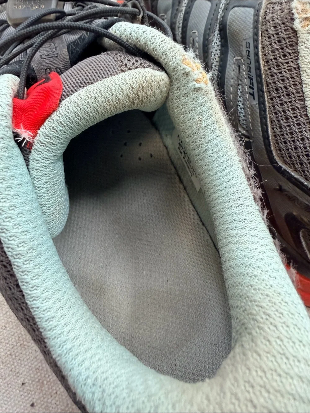 Salomon Mint Green Mesh Slip-On Athletic Shoe